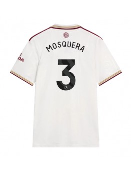 Arsenal Cristhian Mosquera #3 Rezervni Dres 2025-26 Kratak Rukavima